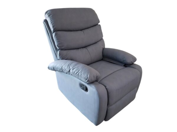 SILLON RELAX MOD."8018" TAP.AIR C/MARENGO GRIS OSC